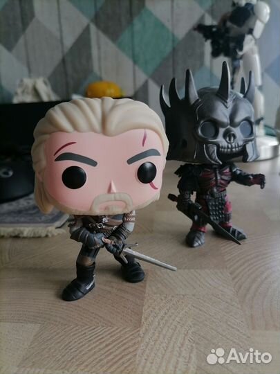 Ведьмак 3 дикая охота funko pop Геральт и Эридин