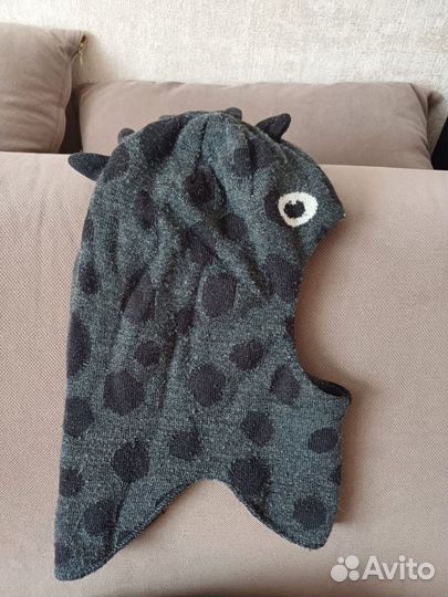 Шапка шлем для мальчика