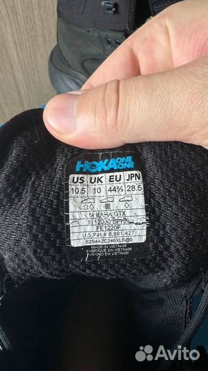 Кроссовки hoka ONE ONE M Kaha GTX (10,5 US)