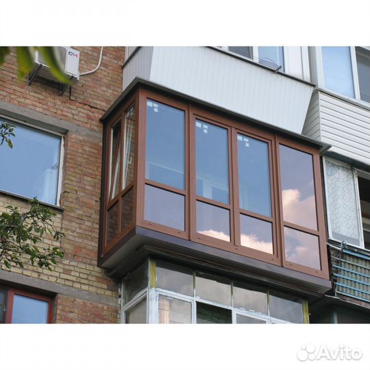 Балконный блок из пвх пластика