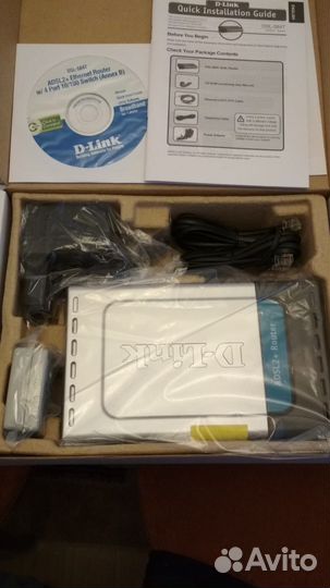 Роутер adsl / Модем adsl D-link DSL-584T