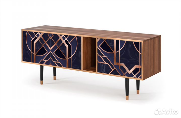 Тв-тумба T1 - Орех - Purple Temple