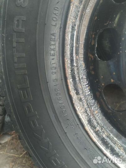 Зимняя резина на штампах r15