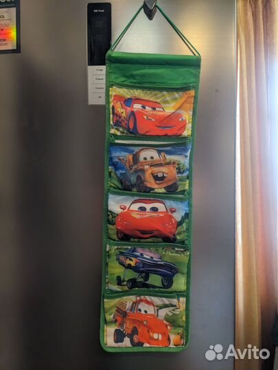 Текстильный органайзер подвесной детский