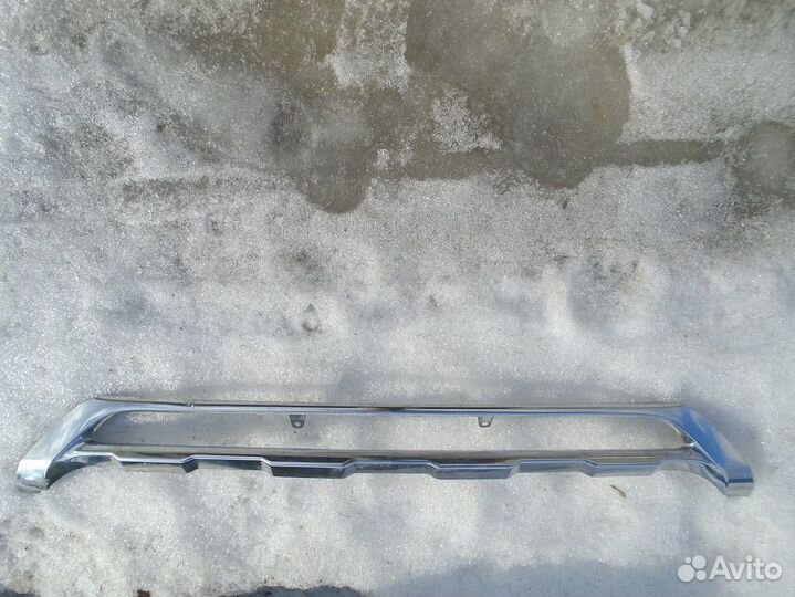 Mercedes GLK x204 a2048851822 хром передн бампера