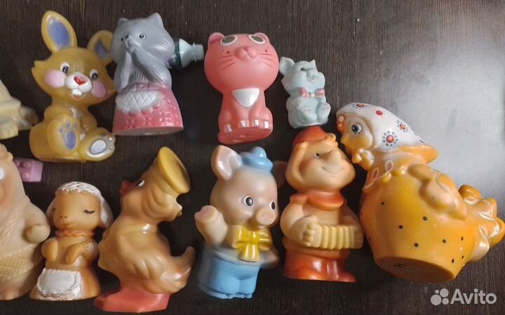Резиновые игрушки СССР