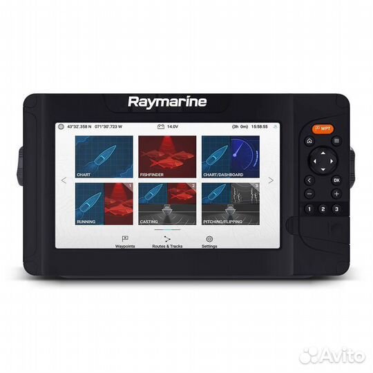 Картплоттер Raymarine Element 9HV с датчиком HV-10