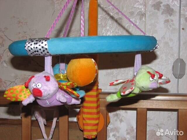 Мобиль на кроватку весеннее настроение