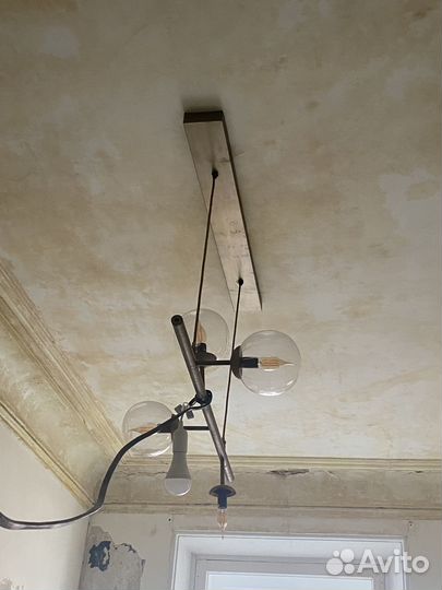 Люстра потолочная бу