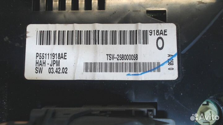 Переключатель отопителя Chrysler Voyager, 2011