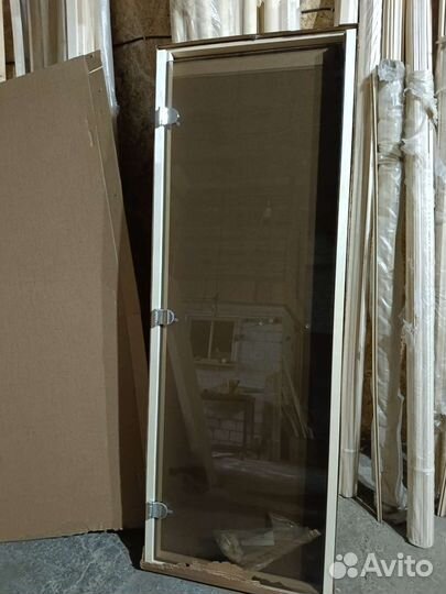 Двери для бани термостекло