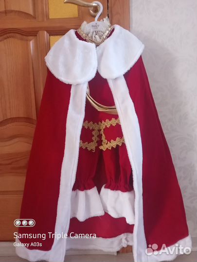 Карнавальный костюм короля 5-6 лет