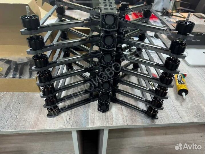 Дрон FPV Пиранья 7 и 10 дюймoв