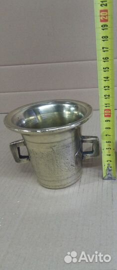 Ступка бронзовая с ушками