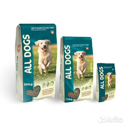 Корм для собак All Dogs, Tasty