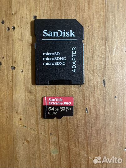 Карта памяти microsd 64 gb