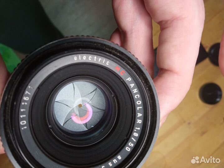 Объектив MC Carl Zeiss Jena Pancolar 50mm f/1.8
