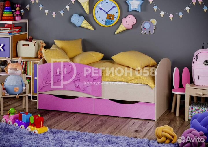 Кровать дельфин