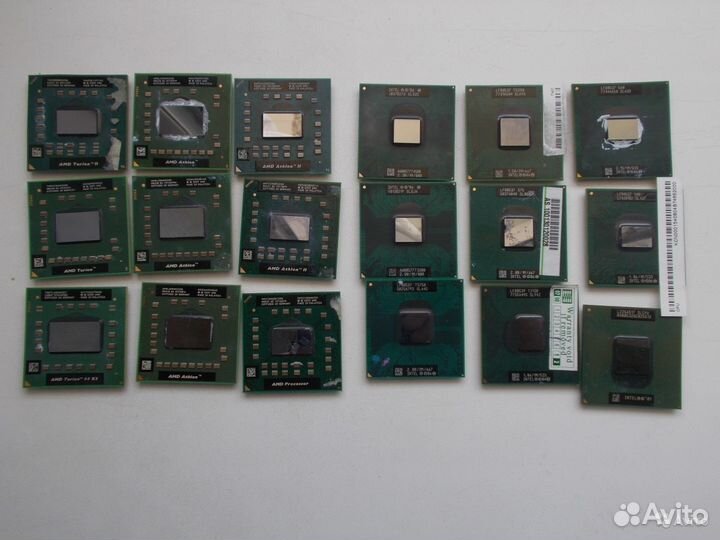 Процессоры для ноута Intel i3/i5/i7 и AMD