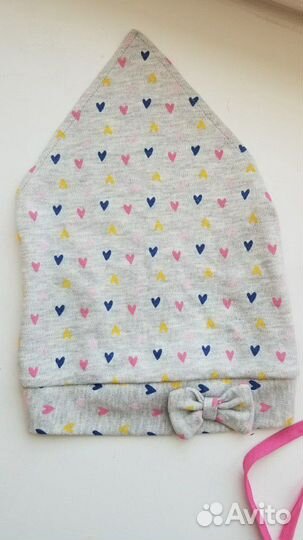 Панамки, косынки для девочки разные 44-46