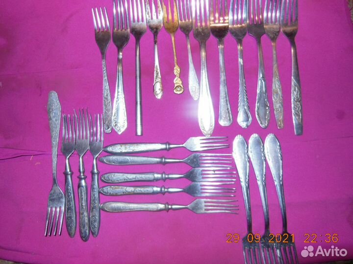 Вилки времён СССР нержавейка