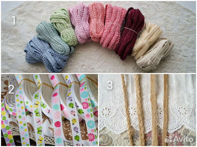 Тесьма и ленты для рукоделия