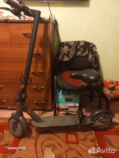 Самокат взрослый б/у, до 120 кг
