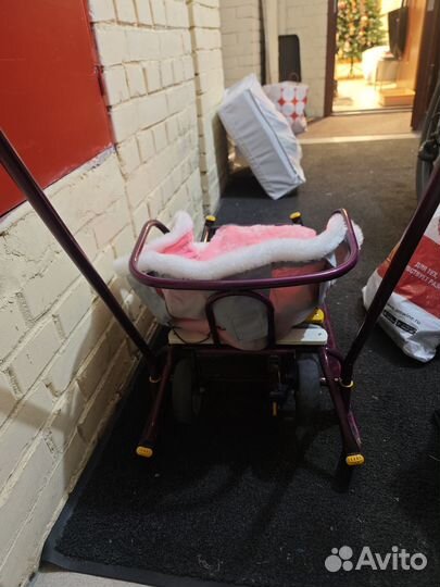 Санки на колесах