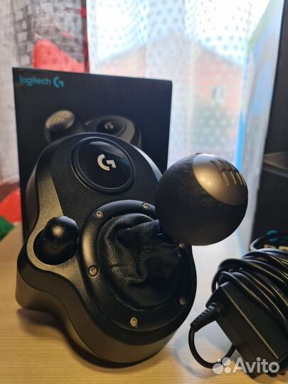 Игровой руль logitech g920 с кпп(shifter)