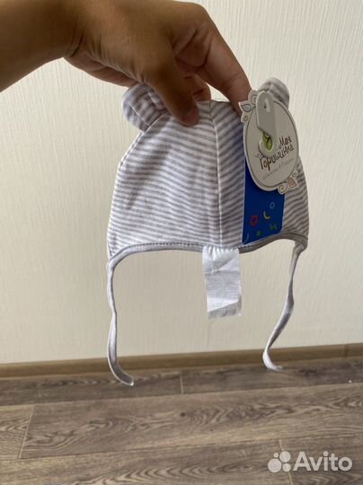 Шапочка на новорожденного