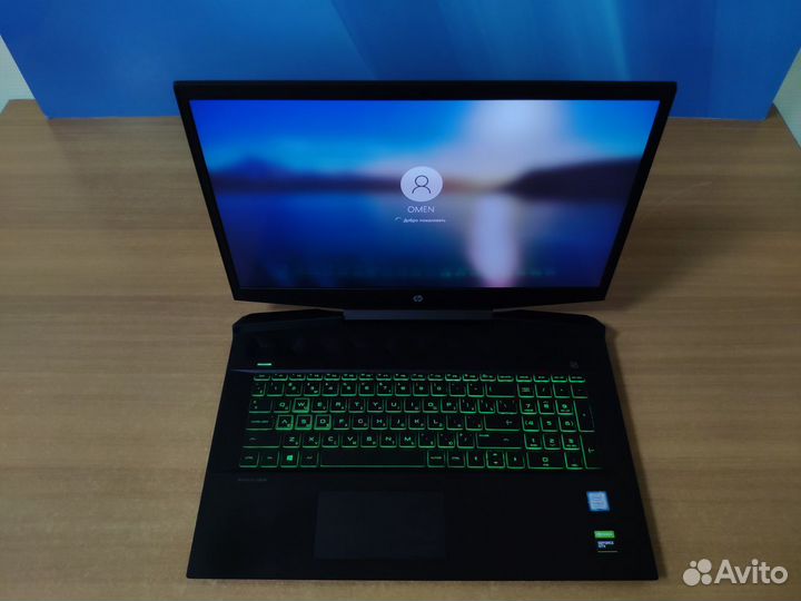Игровой ноутбук HP 17