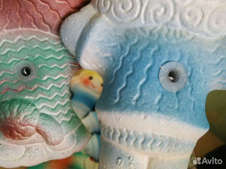 Новые резиновые игрушки СССР