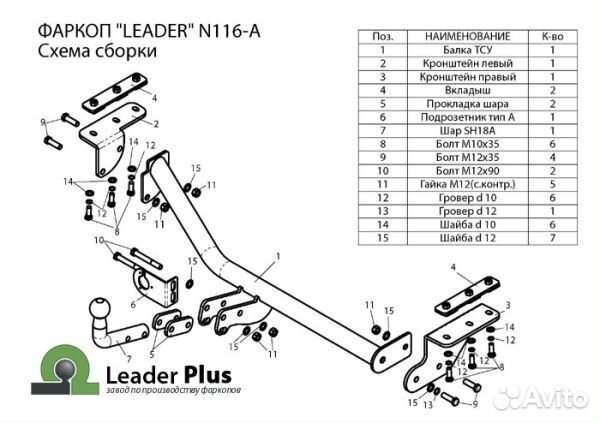 Фаркоп Ниссан (Nissan) Juke 2WD 2011