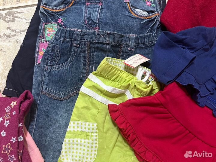 Детские вещи пакетом для девочки 68