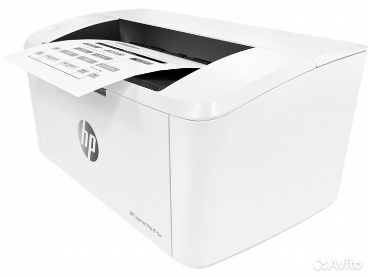 Монохромный лазерный принтер HP LaserJet Pro M15w