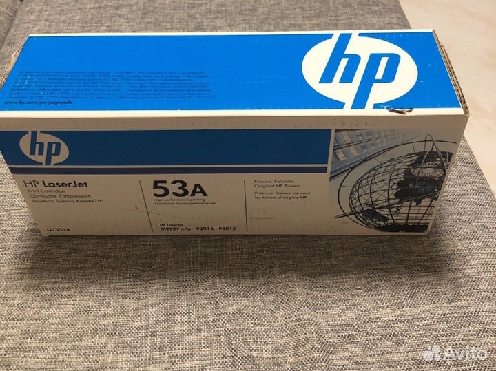 Картридж Q7553A HP LaserJet