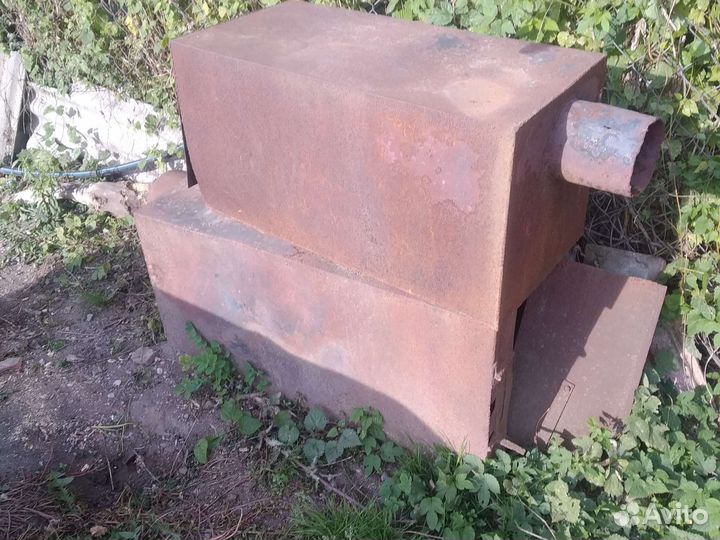 Две штуки. Печь для теплицы