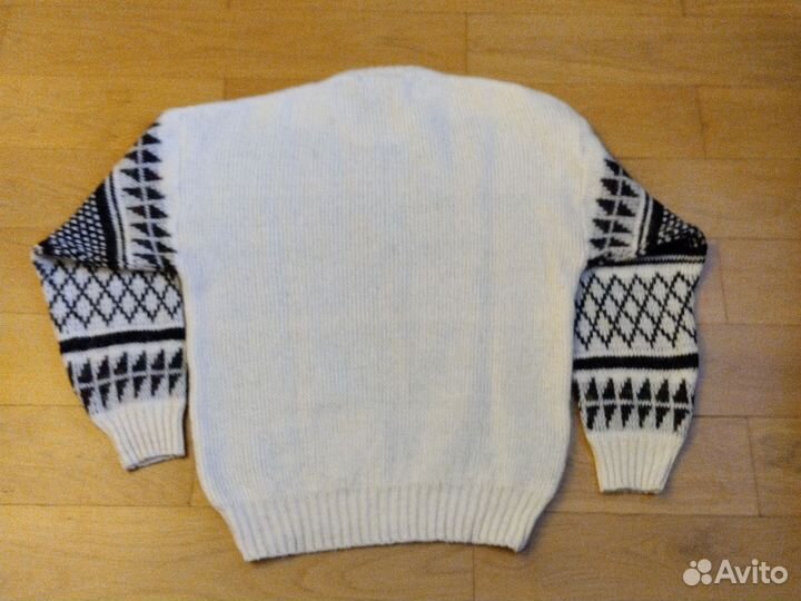Винтажный свитер мужской 50 размер