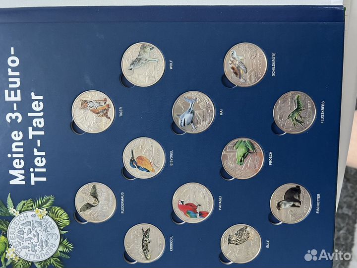 Набор монет Австрии