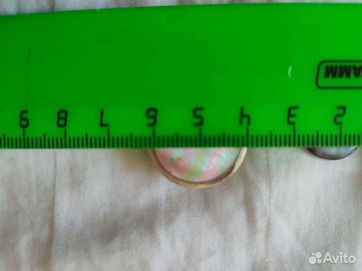 Пуговица перламутровая СССР комплект