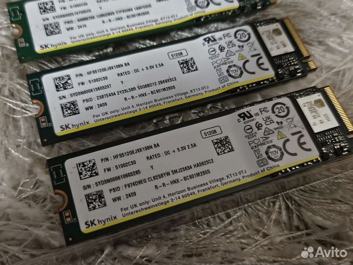 SSD M.2 SK Hynix - 512GB (Новые)