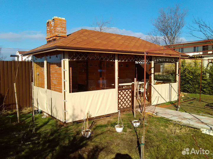 Мягкие окна на беседку, террасу, веранду