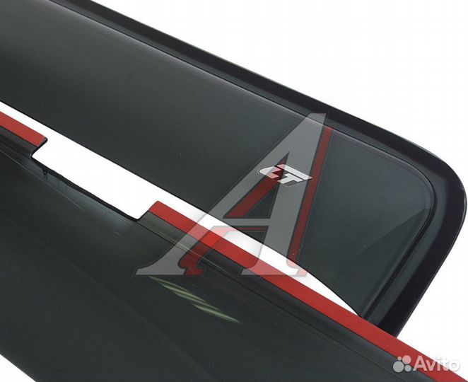 Дефлектор двери камаз (длинный) 2шт.cobra tuning