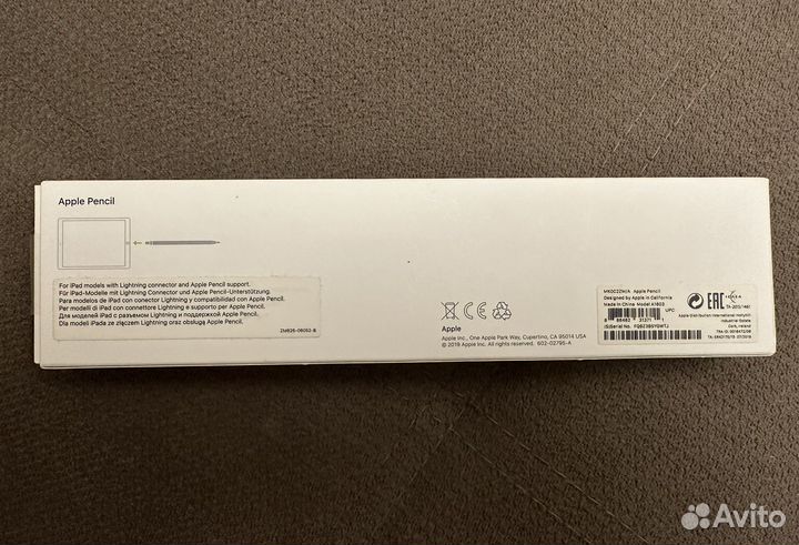 Apple pencil 1 поколения