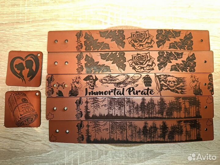 Изготовление браслетов и брелков из кожи