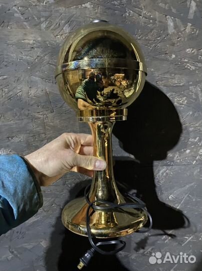 Лампа золотой шар светодиодный оптоволоконный