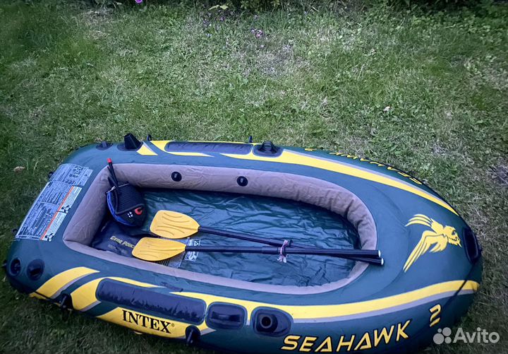 Лодка надувная Intex seahawk 2