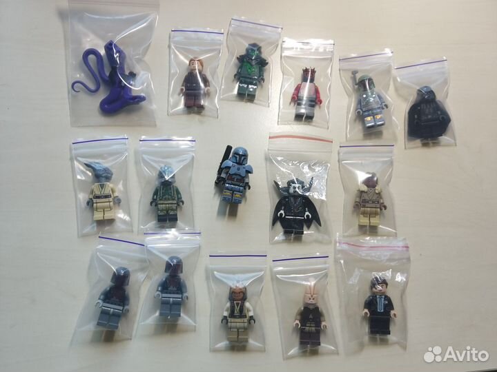 Lego звездные войны минифигурки