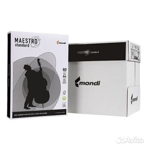 Бумага Maestro Standard (А4, 80 г/кв.м, 500 л)