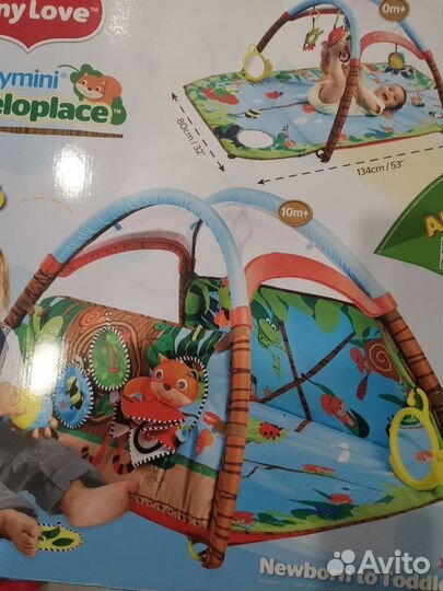 Развивающий коврик tiny love